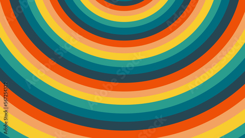 retro circular abstract background with circles