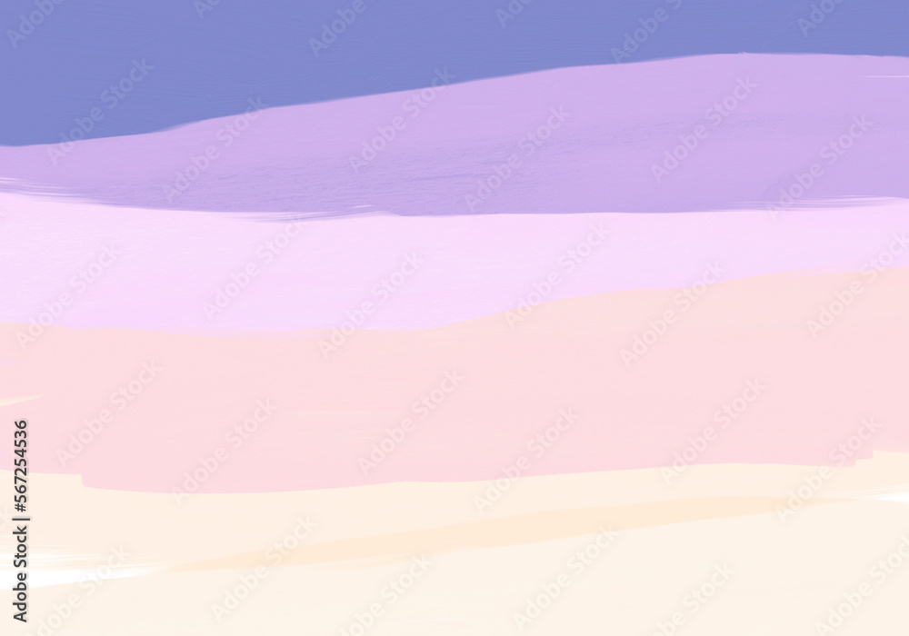 Fototapeta premium Pastel pink abstract landscape background