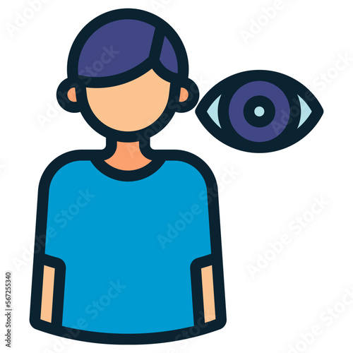 male witness illustration