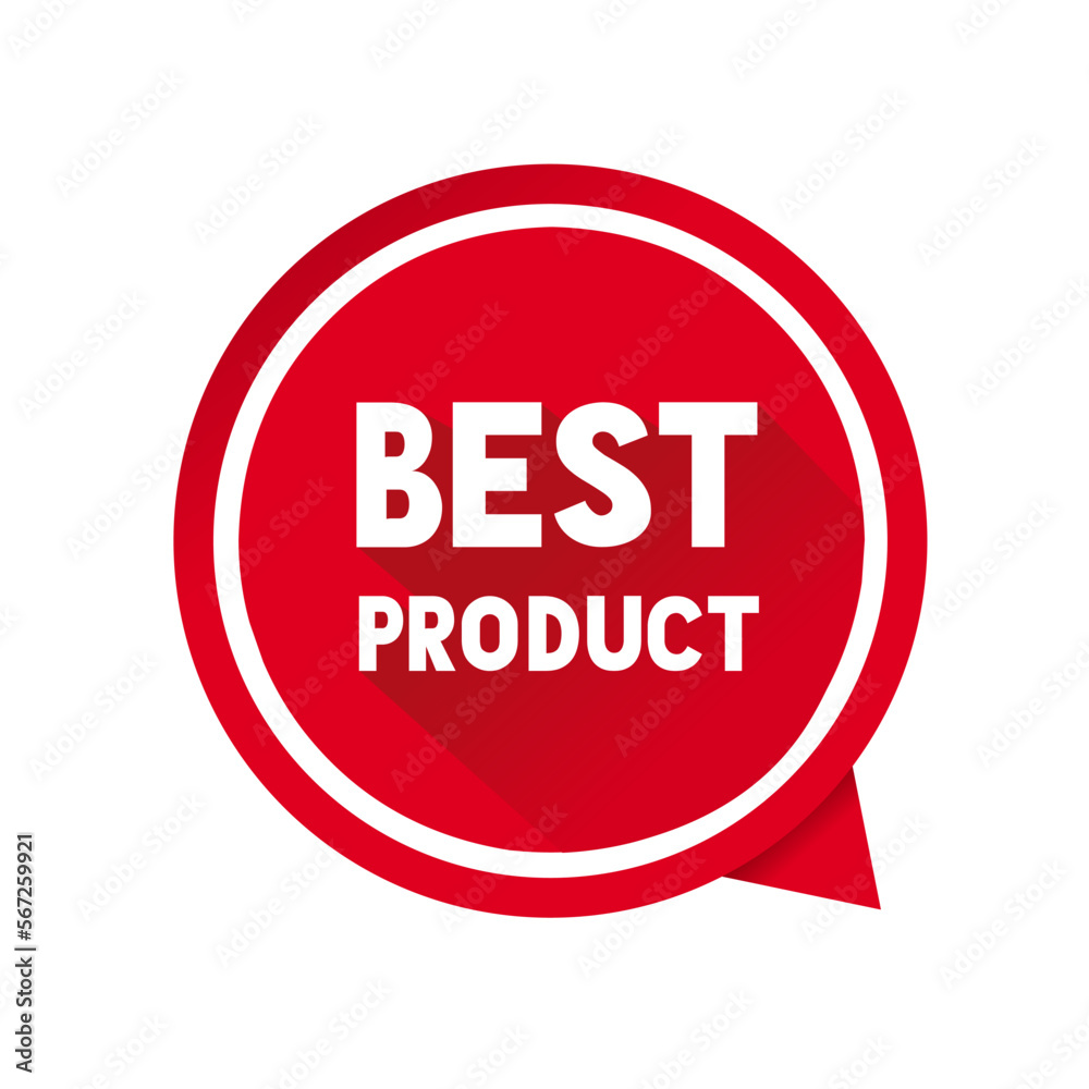 Best product banner design template. Speech bubble icon. Flat style vector illustration. Best product banner design template. Speech bubble icon. Flat style vector illustration.