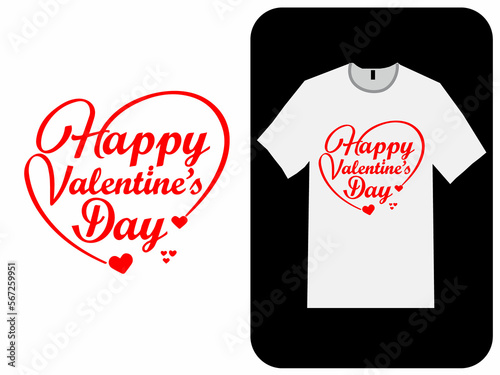 HAPPY VALENTINE`S DAY valentine day card with hearts