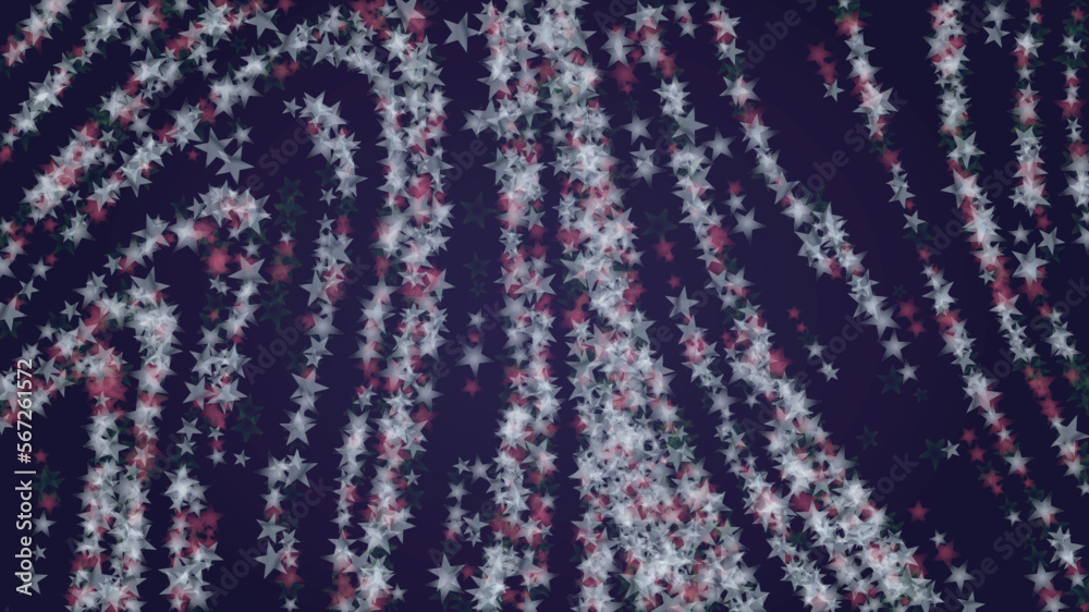 Vector Magical Glowing Background with Silver and Purple Falling Stars on Black. Christmass and New Year Poster. Glittery Confetti Frame. Sparkle Star Night Banner Design. Vector Magical Glowing Background with Silver and Purple Falling Stars on Black. Christmass and New Year Poster. Glittery Confetti Frame. Sparkle Star Night Banner Design.
