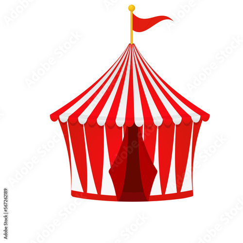 circus tent vector illustration