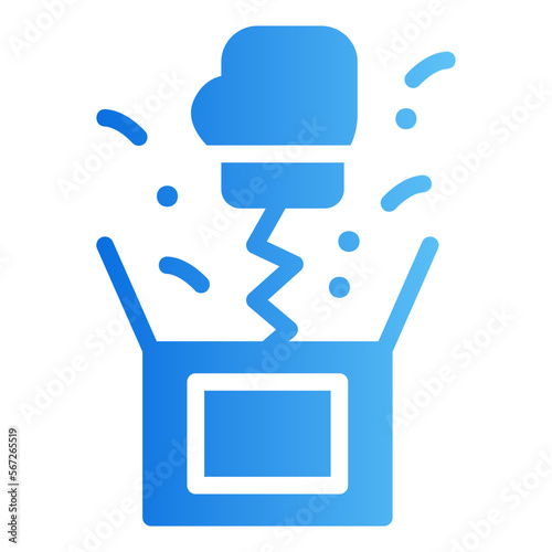 prank gradient icon