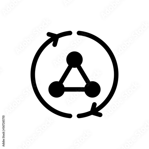 refresh glyph icon