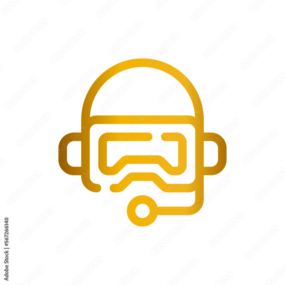 vr gradient icon vr gradient icon