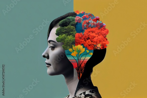 Moments of stillness and Healing Reflections, Generative AI
