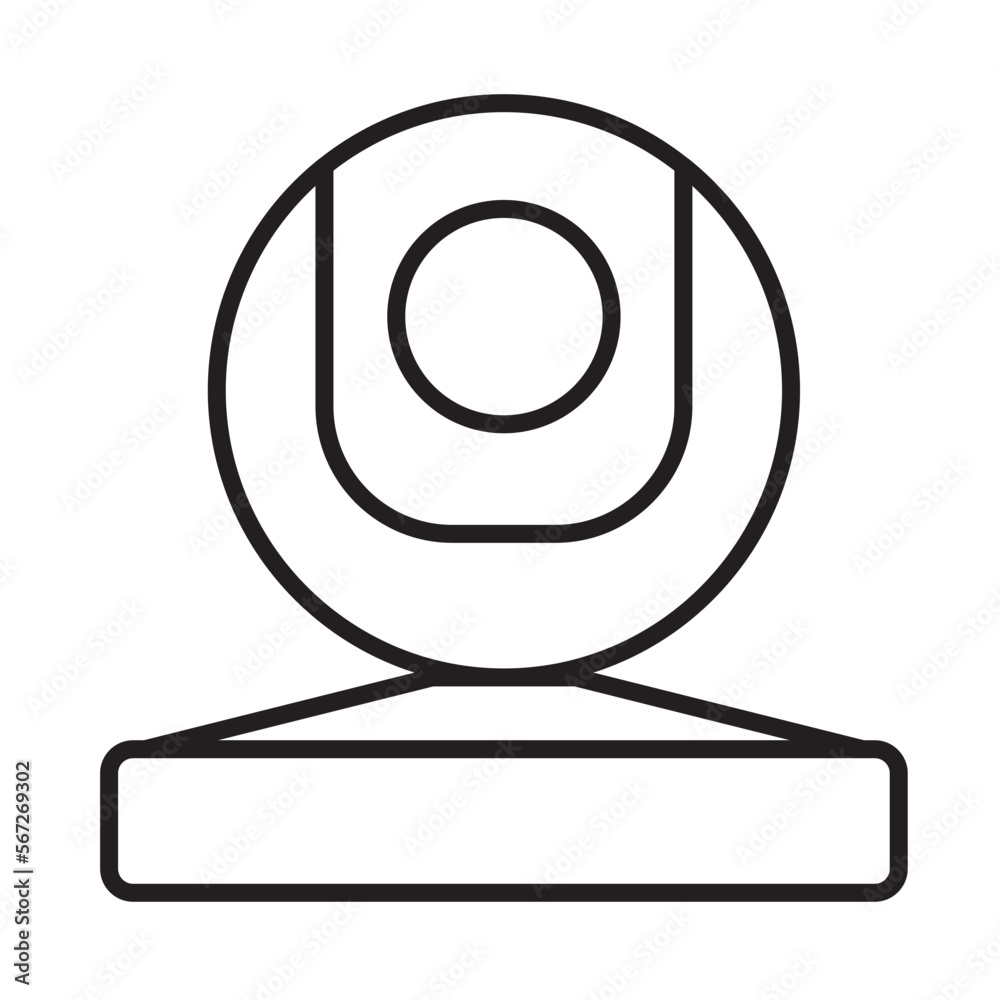 CCTV design vector icon