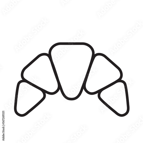 CROISSANT design vector icon