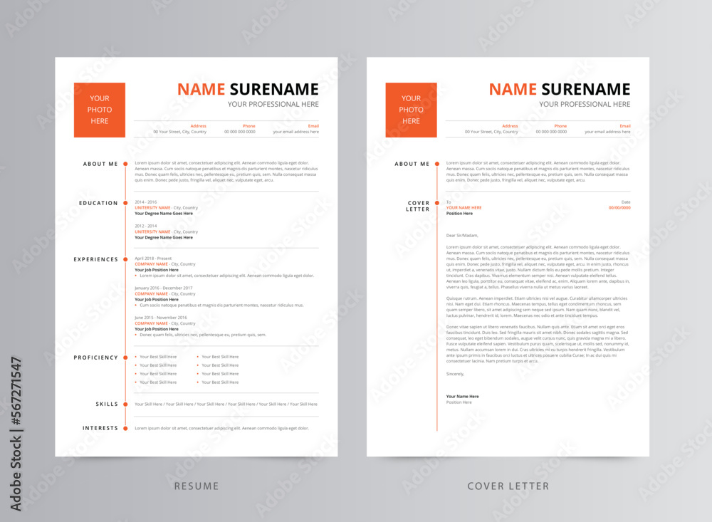 Resume Template, Professional Modern Resume Template, CV Template Resume Template, Professional Modern Resume Template, CV Template