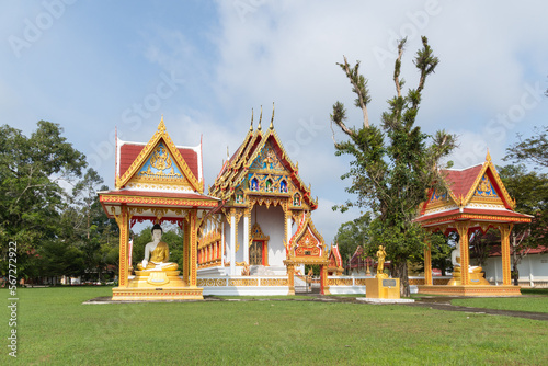 Phuket. Thailand. November 15 2022. typical buddhist temple in thailand.