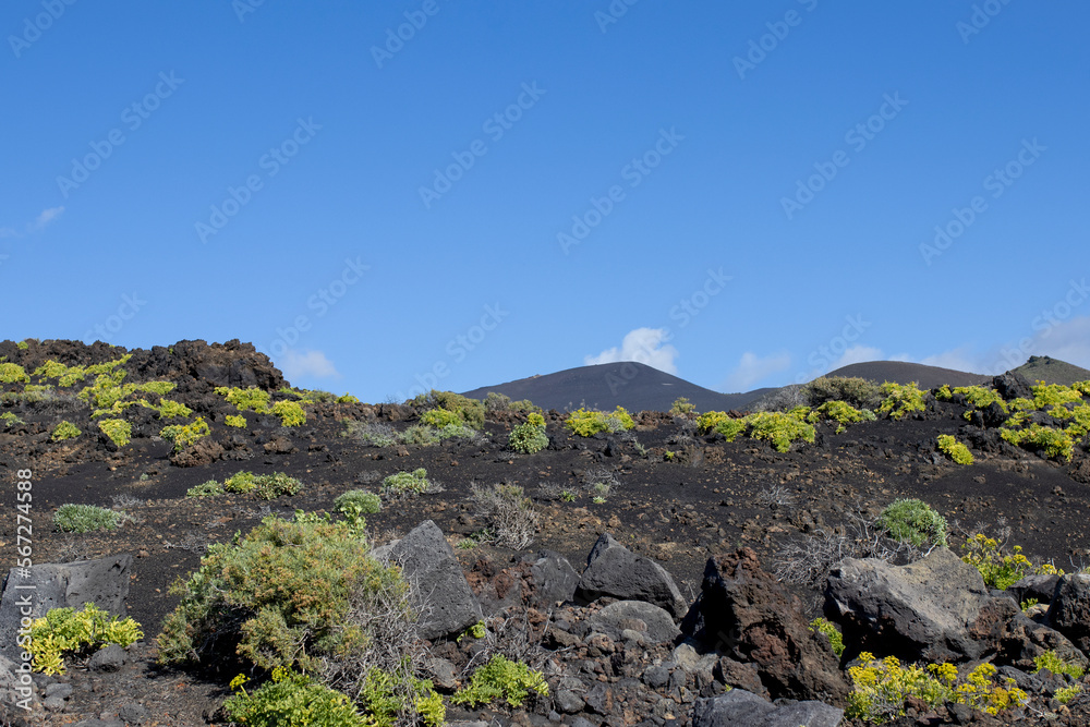 La Palma, krajobraz wulkaniczny La Palma, krajobraz wulkaniczny