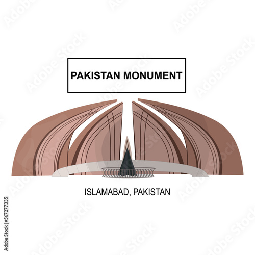 Pakistan Monument is a national memorial in the historic center of Pakistan's capital, Islamabad.