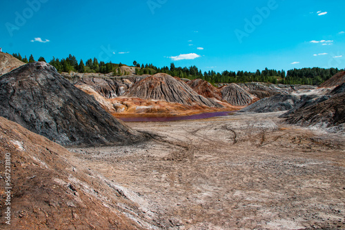 Ural Mars. The nature of the Urals. Sverdlovsk region.