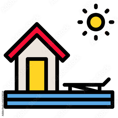 bungalow icon