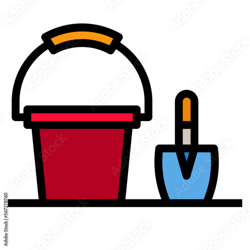 bucket icon