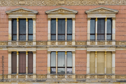 Fassade mit Fenster Martin Gropius Bau, Berlin, Deutschland, Europa photo