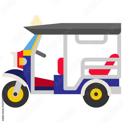 tuktuk icon photo