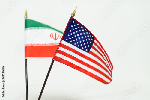 A national flag with a symbol of the country