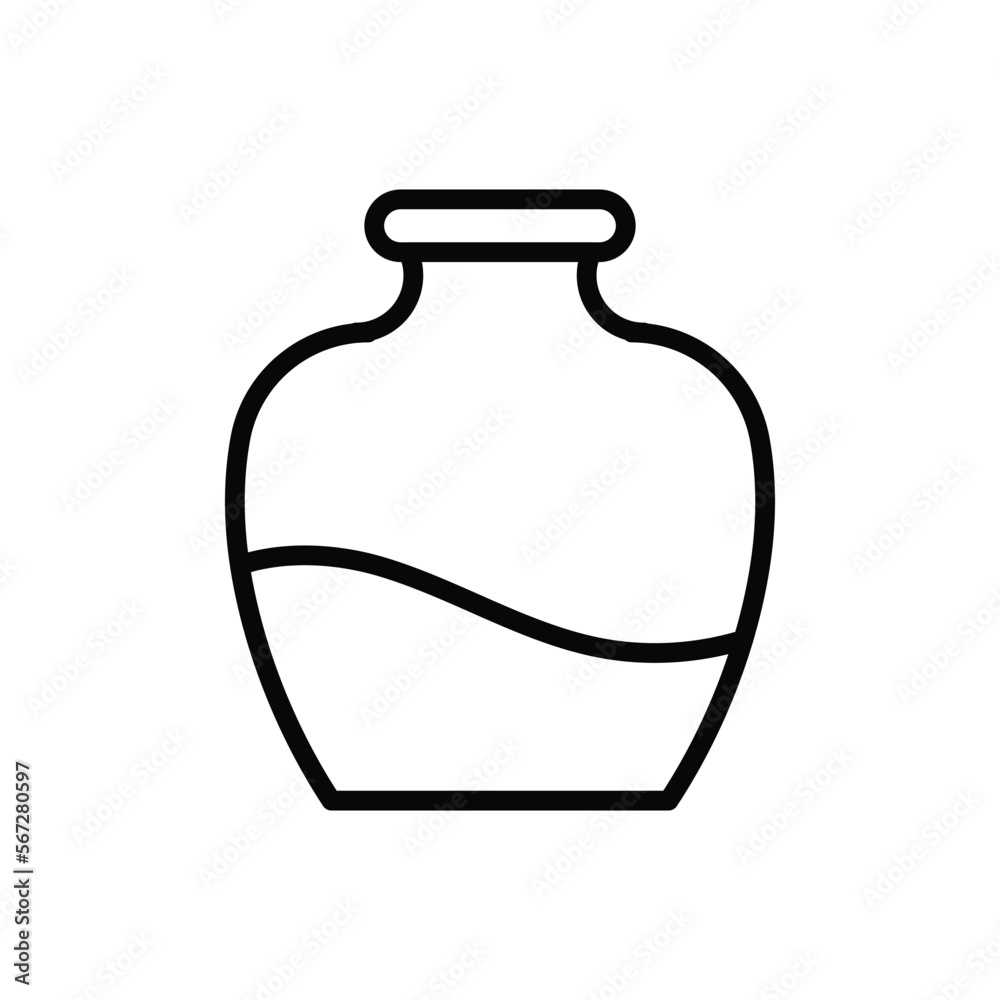 Honey pot icon clip art illustration isolated Honey pot icon clip art illustration isolated