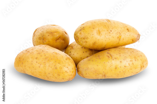 Wallpaper Mural potatoes isolated on white background Torontodigital.ca