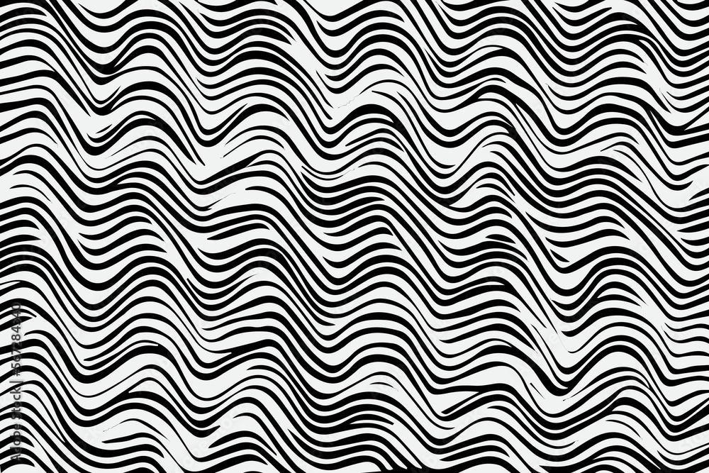 Seamless pattern with hand drawn wavy lines, editable EPS vector format Seamless pattern with hand drawn wavy lines, editable EPS vector format