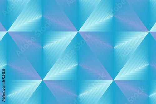 Abstract vector background with triangles, gradient colors and glowing effects 