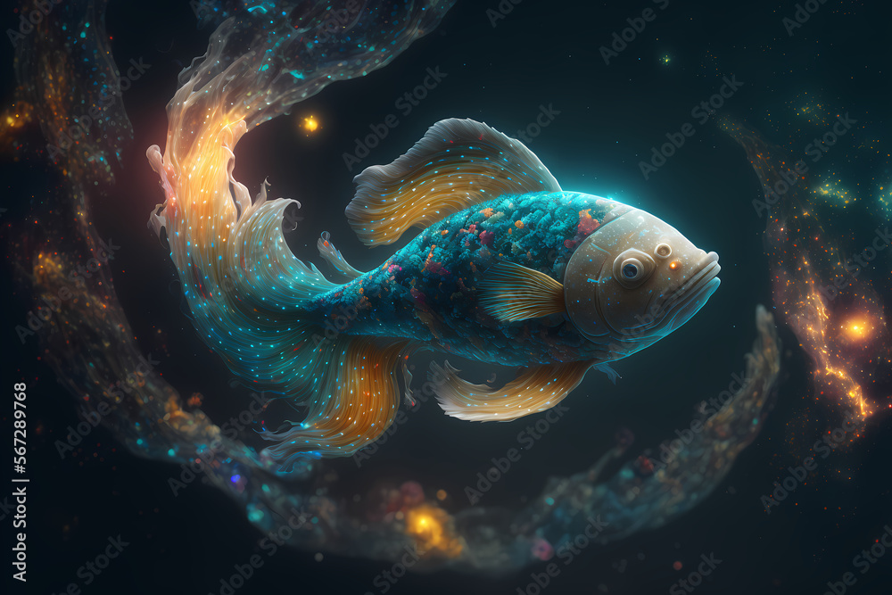 Spirit animal - Fish, Generative AI Spirit animal - Fish, Generative AI