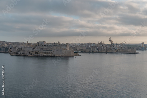 Distant panoramic view of the three cities as seen from valletta © Tibi.lost.in.nature