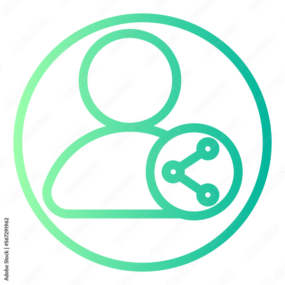 share gradient icon share gradient icon