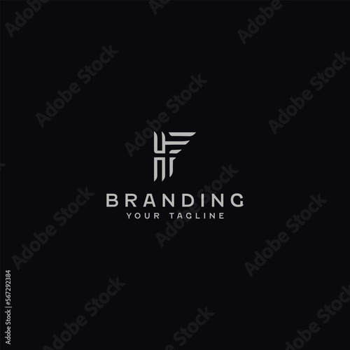 letter F Vector Logo Design Template
