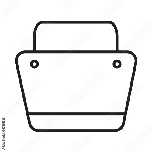 bag design vector icon