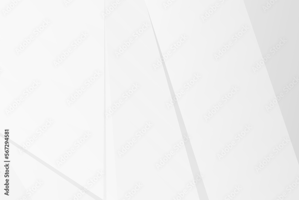 Abstract white and grey on light silver background modern design. Vector illustration EPS 10.