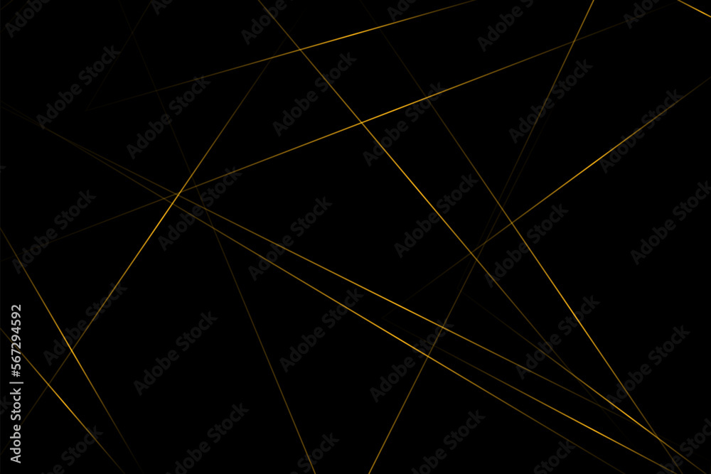 Abstract black with gold lines, triangles background modern design. Vector illustration EPS 10. Abstract black with gold lines, triangles background modern design. Vector illustration EPS 10.