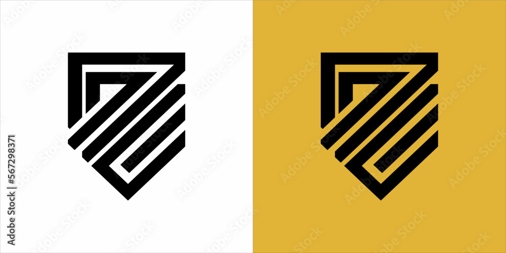 logo mono gram black siluet white and yellow background logo mono gram black siluet white and yellow background
