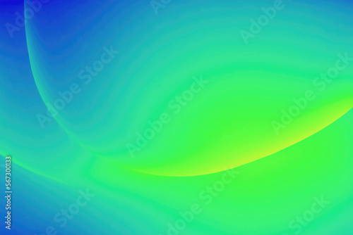 Shiny edge curl gradient shapes art screen background