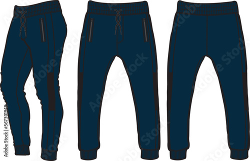 Jogger, Sport suits design template, sweat pant, jogging