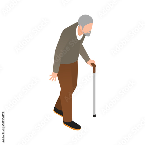 Old Man Walk Composition