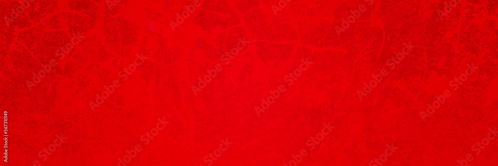 Panorama view red denim texture abstract vector background