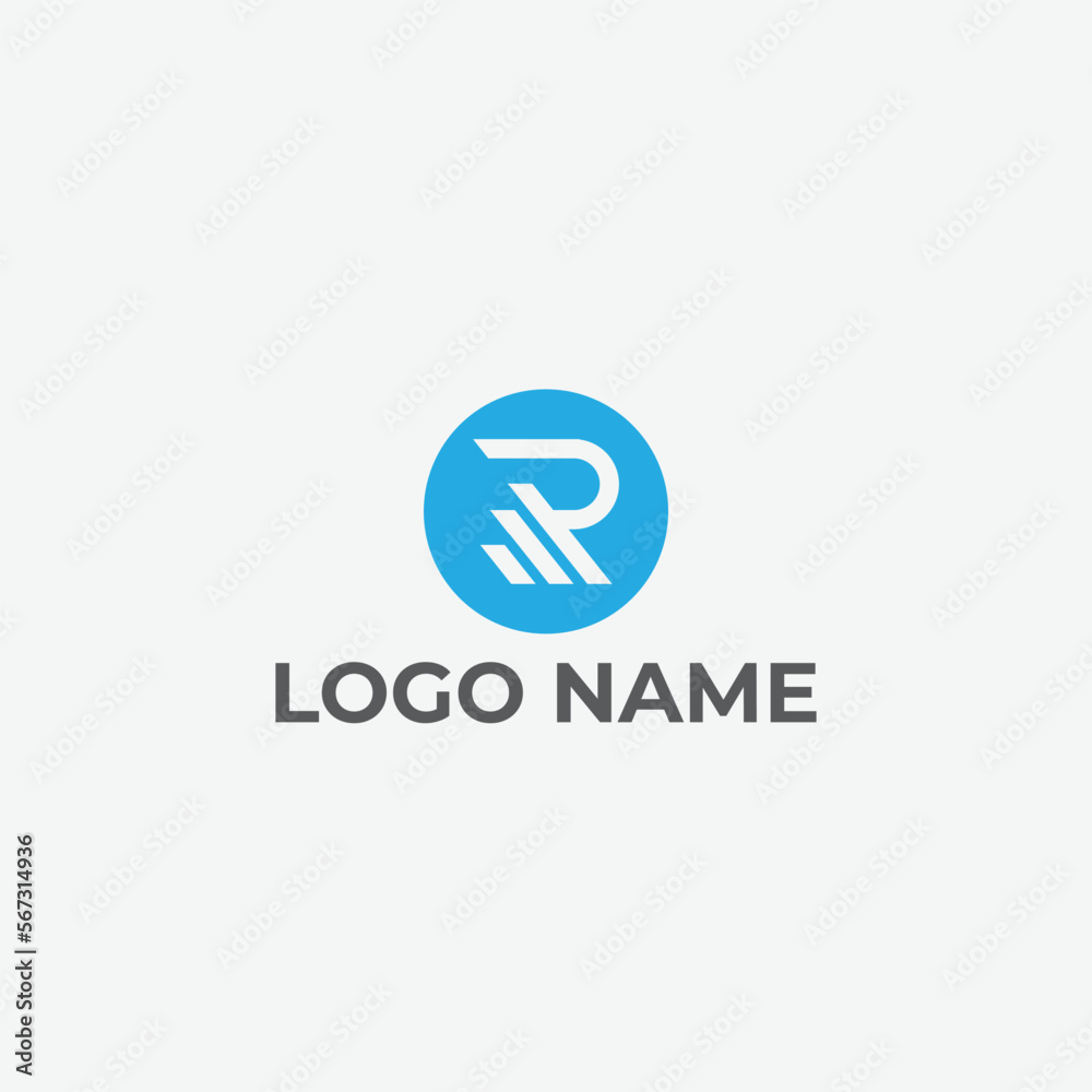 Vector creative r vector logo design Vector creative r vector logo design