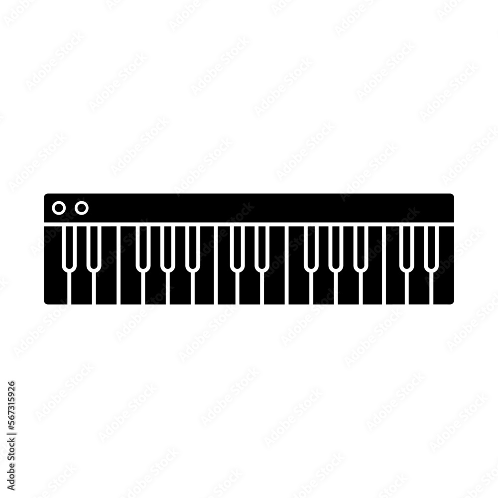Piano icon vector. Music illustration sign. Octave symbol or logo. Piano icon vector. Music illustration sign. Octave symbol or logo.