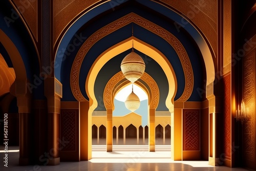 islamic architecture background