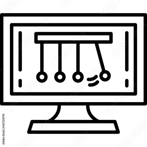 Newtons Cradle Icon