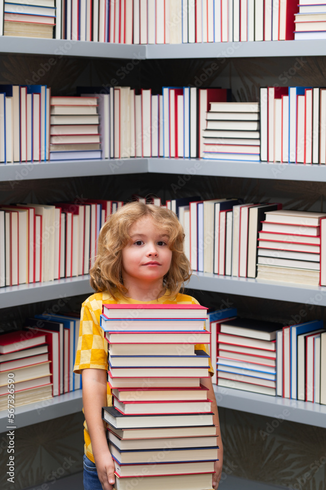 Back to school. Little student on school library. Kid reading book at school. Nerd pupil. Clever intelligent schoolboy overwork. Smart child learning to read book. Back to school. Little student on school library. Kid reading book at school. Nerd pupil. Clever intelligent schoolboy overwork. Smart child learning to read book.