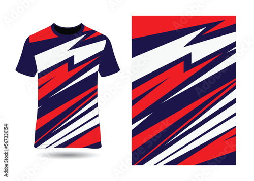 sport racing background with t-shirt sport design vector