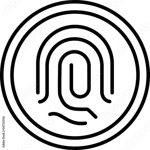 Biometric Identification Icon