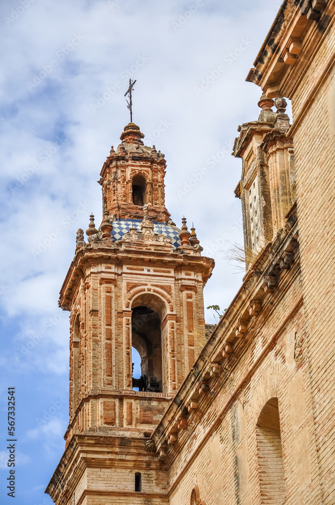 View at the Churh Convent of Descalzas in Carmona.
Carmona - Sevilla - Spanje