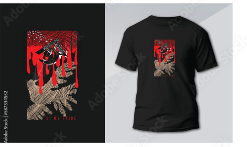 21 February International Mother Language Day Bangla typography for Shohid Dibosh in Bangladesh T-shirt design vector illustration