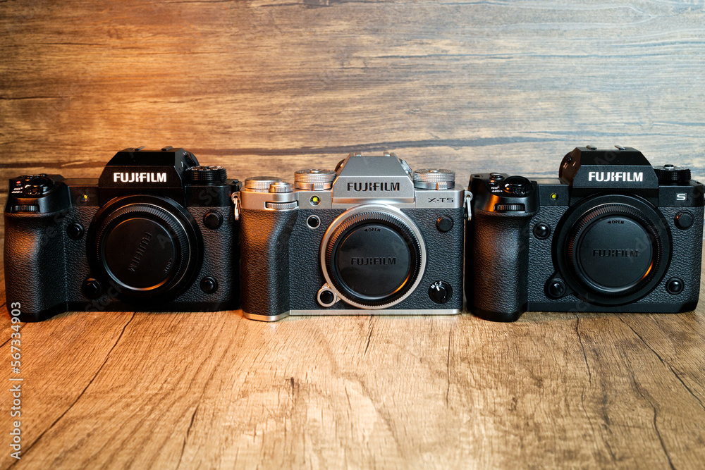 Foto de Newcastle UK: 17th Jan 2023: Fujifilm's new X Processor 5 ...