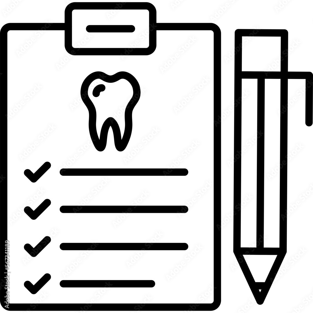 Dental Report Icon